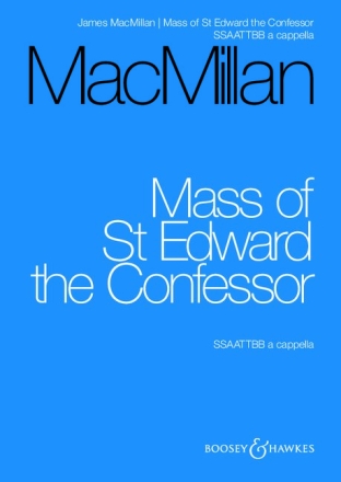 Mass of St Edward the Confessor for mixed chor (SSAATTBB) a cappella choral score (la)