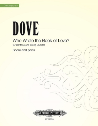 Who Wrote the Book of Love? (Sc & Pts)