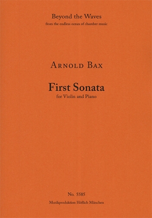 First Sonata for Violin and Piano (Piano performance score & part) Strings with piano Piano Performance Score & Solo Violin