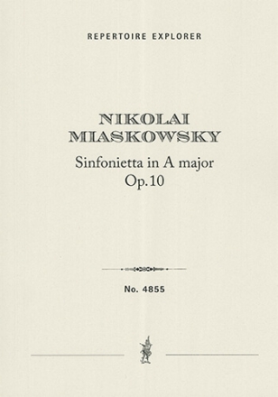 Sinfonietta in A major, Op. 10 Orchestra