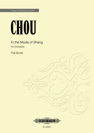 In the Mode of Shang Orchestra Full Score