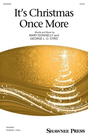 It's Christmas Once More 2-Part Choir and Chimes Choral Score