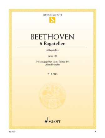 6 Bagatellen op.126 f�r Klavier