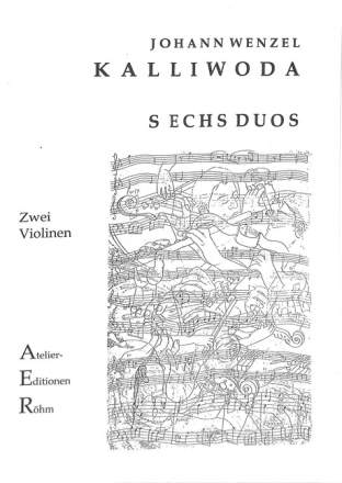 6 Duos f�r 2 Violinen Stimmen