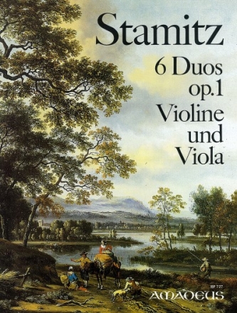 6 Duos op.1 f�r Violine und Viola Stimmen