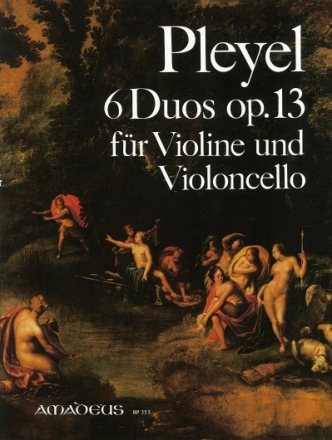 6 Duos op.13 f�r Violine und Violoncello Stimmen