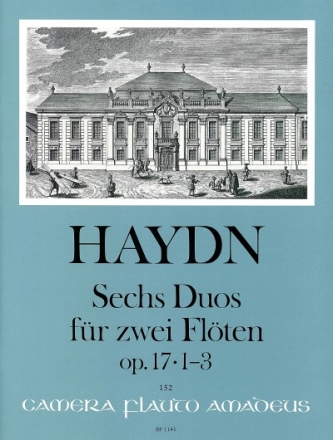 6 Duos op.17 Band 1 (Nr.1-3) f�r 2 Fl�ten Stimmen