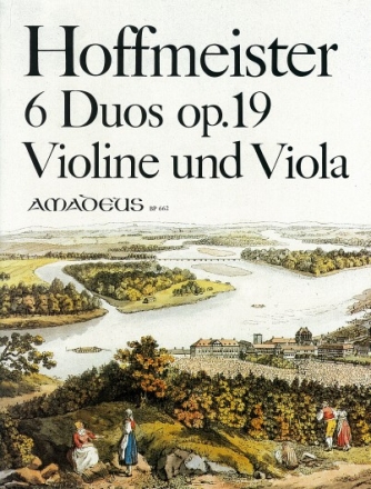 6 Duos op.19 f�r Violine und Viola Stimmen