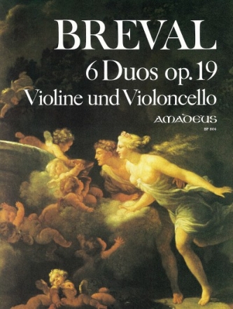 6 Duos op.19 f�r Violine und Violoncello Stimmen
