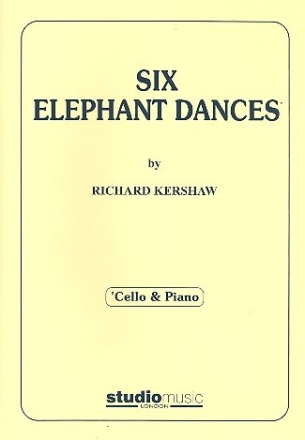 6 Elephant Dances for cello and piano