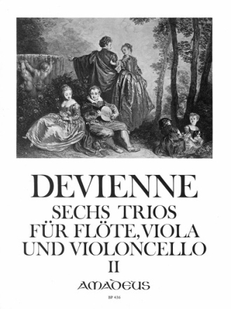 6 konzertante Trios Band 2 (Nr.4-6) f�r Fl�te, Viola und Violoncello