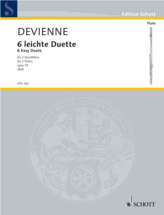 6 leichte Duette op. 18 f�r 2 Fl�ten