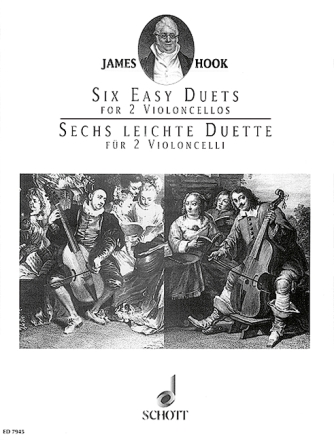 6 leichte Duette op.58 f�r 2 Violoncelli