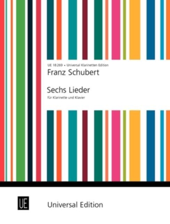 6 Lieder f�r Klarinette und Klavier