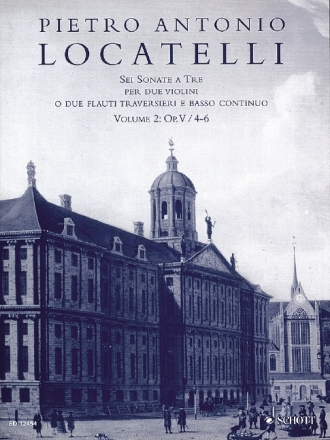 6 SONATE A TRE OP.5 VOL.2 (NR.4-6) f�r 2 Violinen (Fl�te) und Bc