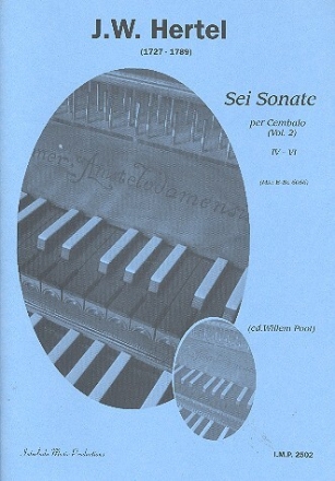 6 Sonaten Band 2 (Nr.4-6)  f�r Cembalo