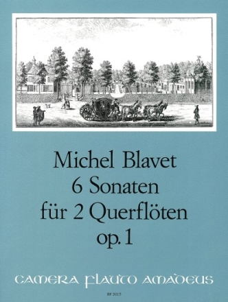6 Sonaten op.1 f�r 2 Fl�ten Spielpartitur