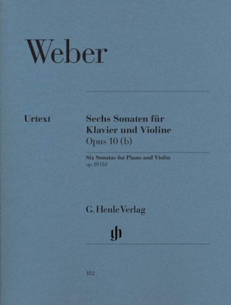 6 Sonaten op.10 f�r Violine und Klavier