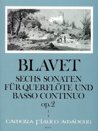 6 Sonaten op.2 Band 1 (Nr.1-3) f�r Fl�te und Bc