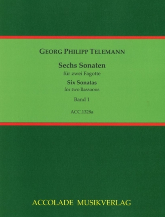 6 Sonaten TWV40:101-106 Band 1 (Nr.1-3) f�r 2 Violoncelli Partitur und Stimmen