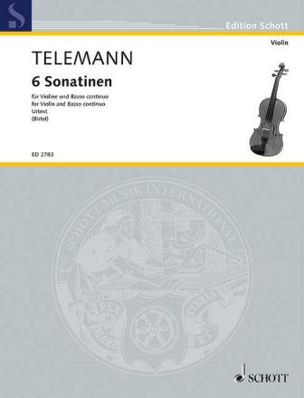 6 Sonatinen f�r Violine und Klavier