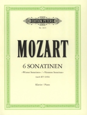 6 Sonatinen nach KV439b f�r Klavier