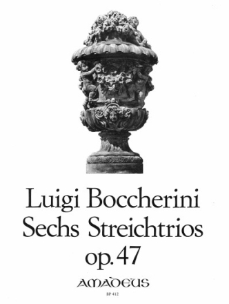 6 Streichtrios op.47 f�r Violine, Viola und Violoncello Stimmen