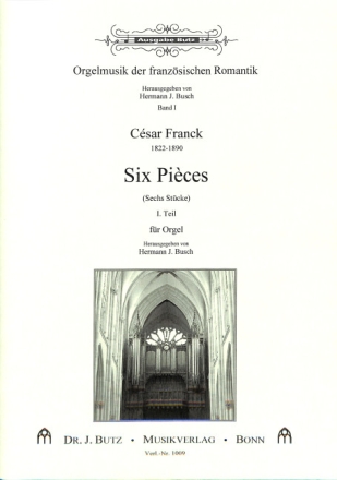 6 St�cke Band 1 (Nr.1-3) f�r Orgel