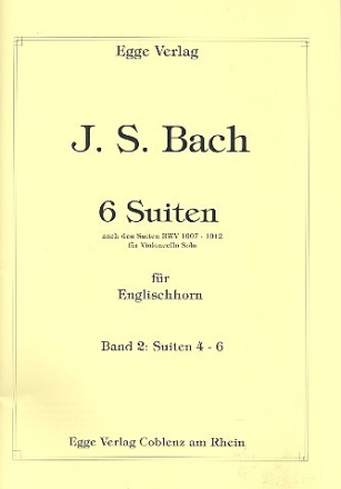 6 Suiten Band 2 (Nr.4-6) f�r Englischhorn