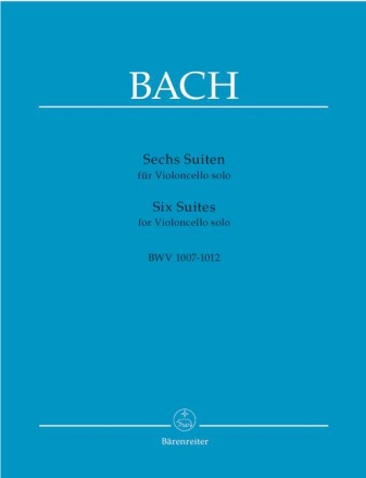 6 Suiten BWV1007-1012 f�r Violoncello