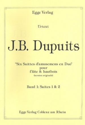 6 Suites  vol.1 (1+2) pour flute et hautbois partition
