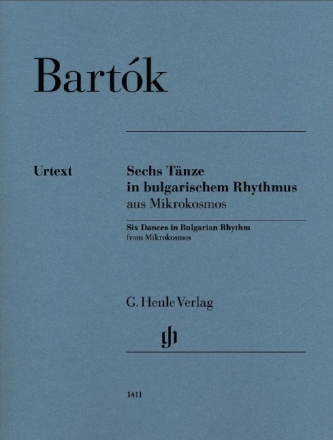 6 T�nze in bulgarischem Rhythmus f�r Klavier