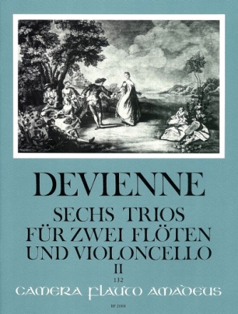 6 Trios op.19 Band 2 (Nr.4-6) f�r 2 Fl�ten und Violoncello Stimmen
