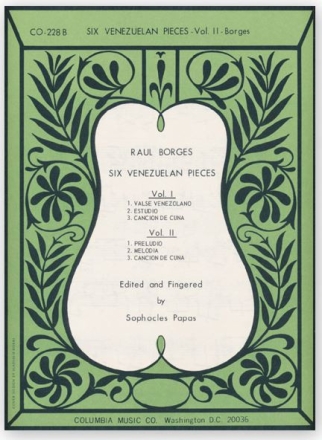 6 Venezuelan Pieces vol.2 for guitar