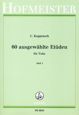 60 ausgew�hlte Et�den Band 1 (Nr.1-30)  f�r Tuba