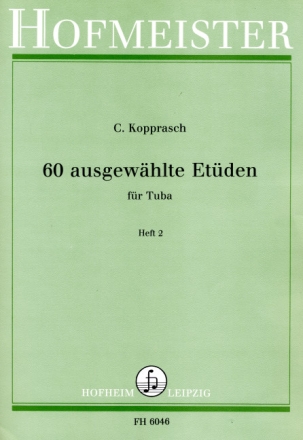 60 ausgew�hlte Et�den Band 2 (Nr.31-60) f�r Tuba