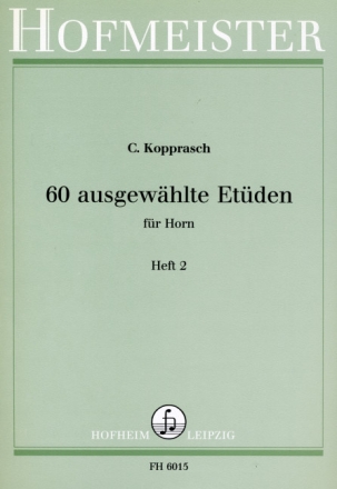 60 ausgew�hlte Et�den Band 2 (Nr.35-60) f�r Horn