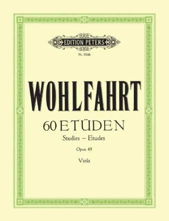 60 Et�den op.45 f�r Viola
