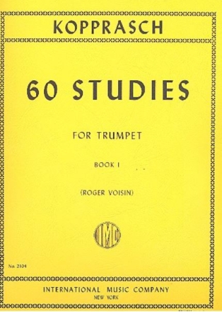 60 Studies vol.1 (nos.1-34) for trumpet
