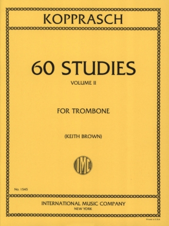 60 Studies vol.2 for trombone