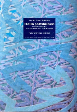 Hell jttilinen for kantele and vibraphone score and part