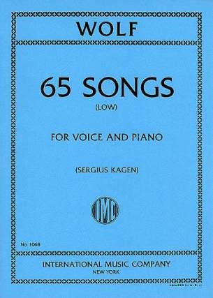 65 Songs for low voice and piano (dt/en)