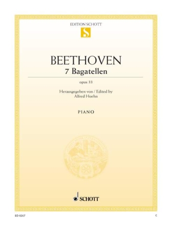 7 Bagatellen op. 33 f�r Klavier