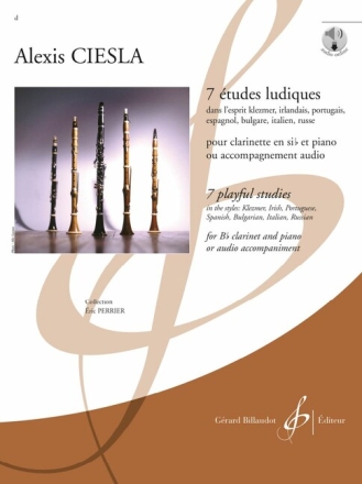 7 �tudes ludiques (+ Online Audio) pour clarinette et piano