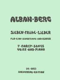 7 fr�he Lieder f�r Singstimme und Klavier (dt/en)