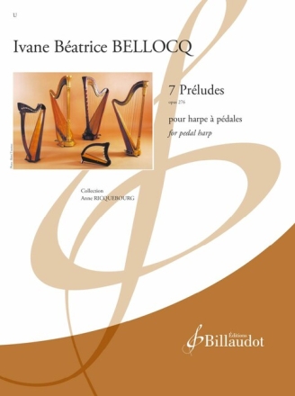 7 Pr�ludes pour harpe � p�dales