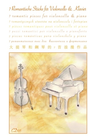 7 Romantische St�cke f�r Violoncello und Klavier