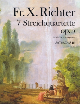 7 Streichquartette op.5 Partitur und Stimmen 