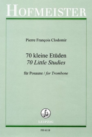 70 kleine Et�den f�r Posaune