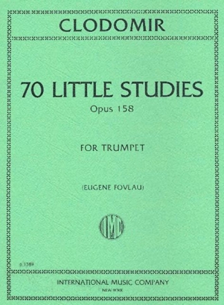 70 little Studies op.158 for trumpet